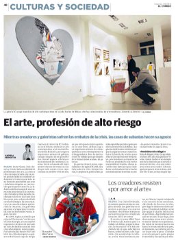 El arte profesión de riesgo (Página 1)